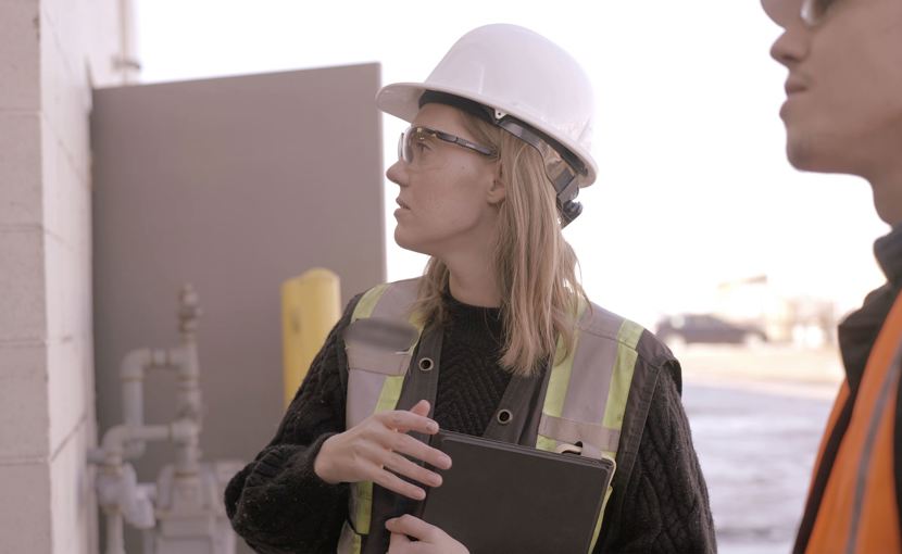 OHS advisor on job site